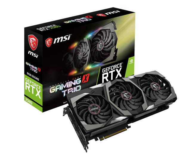 MSI GeForce RTX 2080 GAMING X TRIO 8GB GDDR6